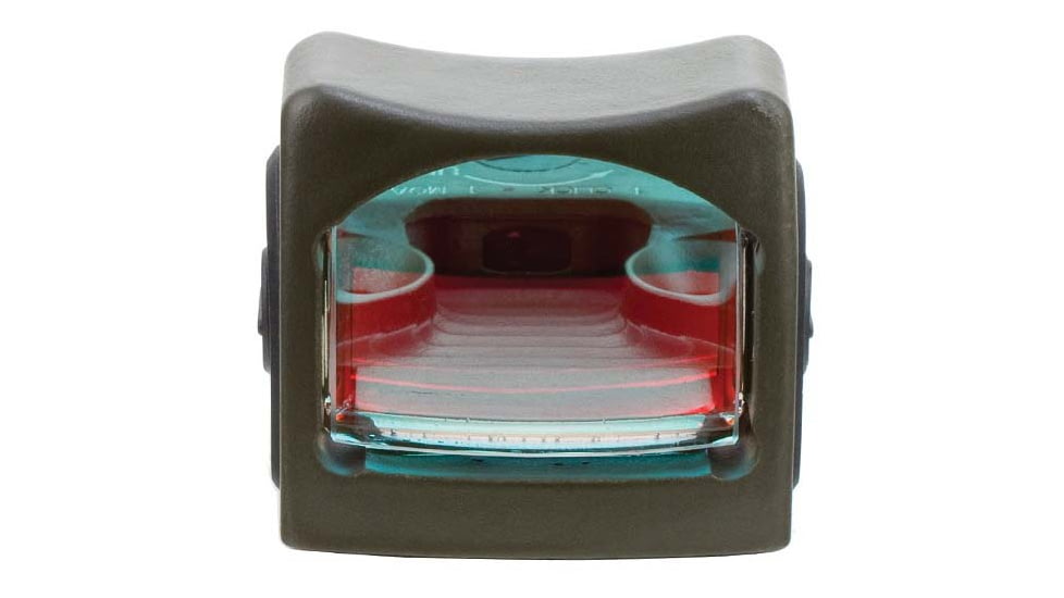 Trijicon RM06 RMR Type 2 Adjustable LED Red Dot Sight, 3.25 MOA Red Dot, No Mount, Matte, ODG, 700695