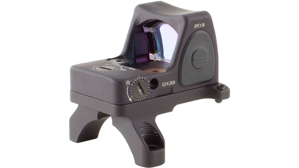 Trijicon RMR Type 2 Adjustable Red Dot Sight, 6.5 MOA Red Dot, RM35 Mount, Black, 700683
