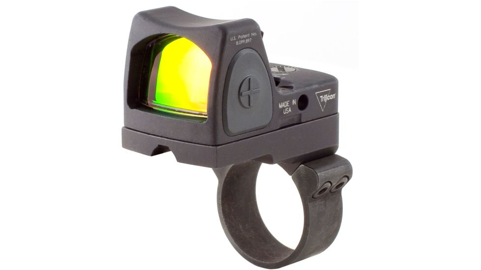 Trijicon RMR Type 2 Adjustable Red Dot Sight, 6.5 MOA Red Dot, RM36 Mount, Black, 700684