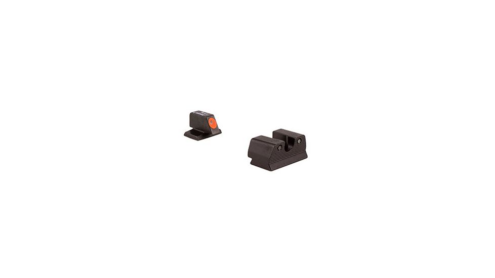 Trijicon Trijicon HD XR Night Sight Set, Orange Front Outline for FNH FNS-9, FNX-9, and FNP-9, Black FN602-C-600886