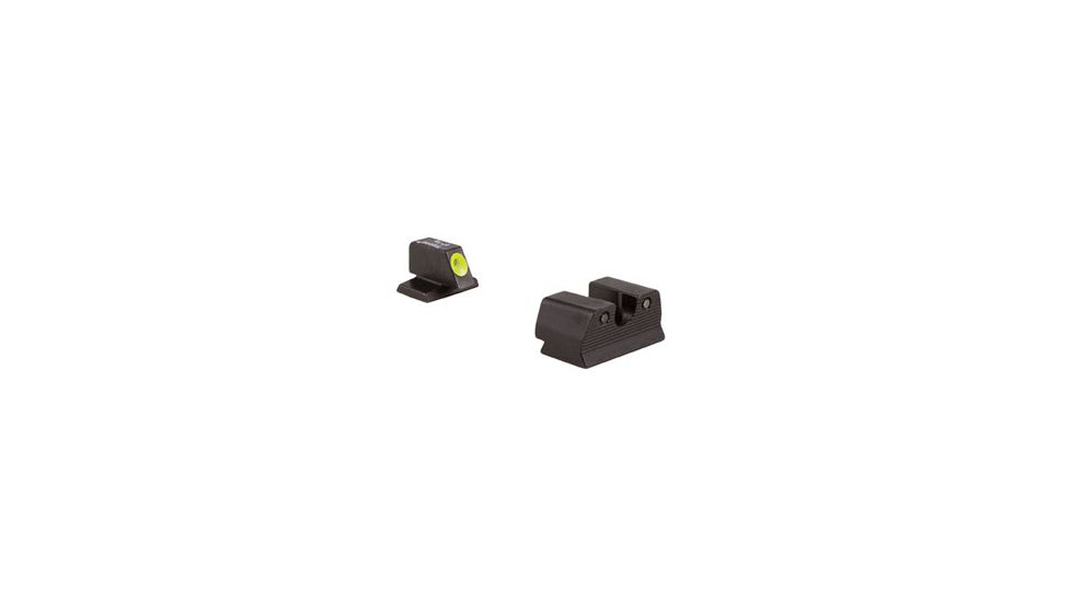 Trijicon Trijicon HD XR Night Sight Set, Yellow Front Outline for FNH FNS-40, FNX-40, and FNP-40, Black FN601-C-600880