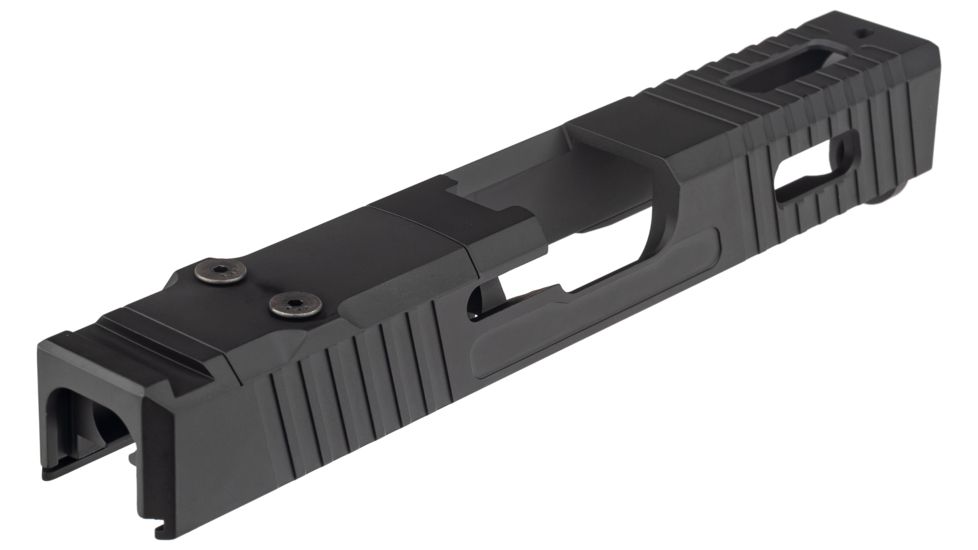 TRYBE Defense Pistol Slide, Glock 19, Gen 3, DeltaPoint Pro Cut, Black, SLDG19G3DP-BN
