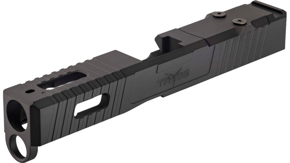 TRYBE Defense TRYBE Defense Pistol Slide, Glock 19, Gen 5, DeltaPoint Pro Cut, Version 1, Black Cerakote SLDG19G5DP-BN