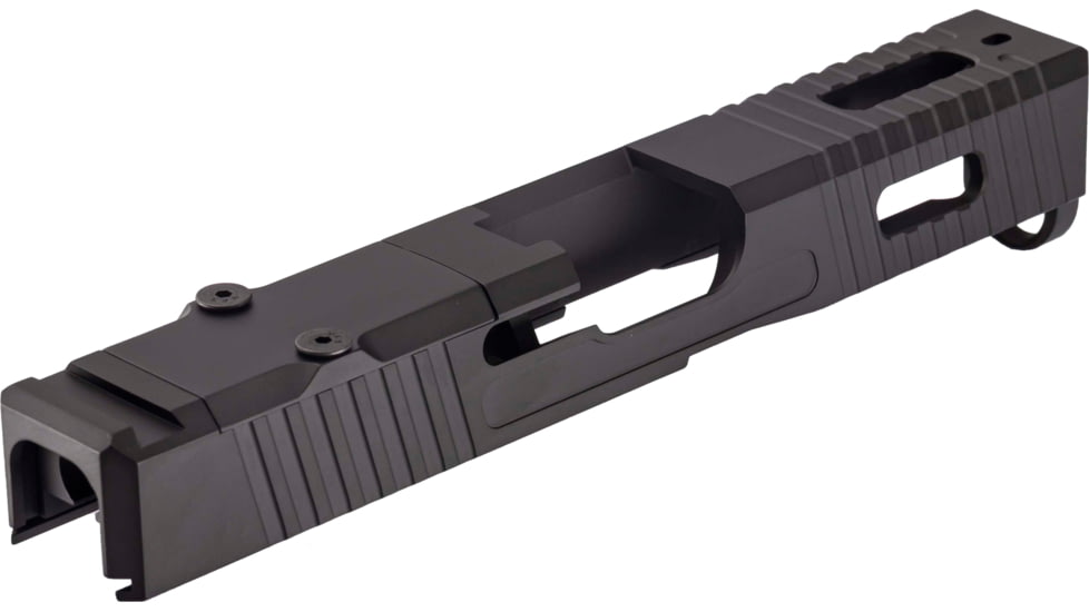 TRYBE Defense TRYBE Defense Pistol Slide, Glock 19, Gen 5, RMR Cut, Version 1, Black Cerakote SLDG19G5RMR-BN
