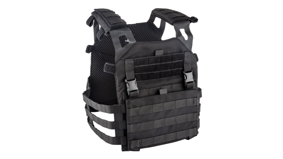 TRYBE Tactical Low-Profile Plate Carrier, Black, LPPC-BL