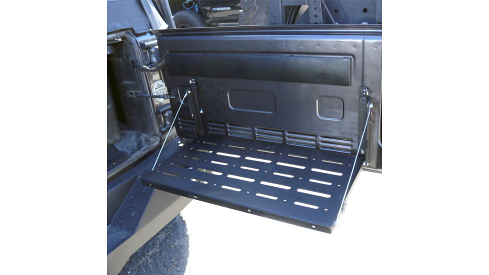 Tuff Stuff Overland Tailgate Table for 07-18 Jeep Wrangler JK | Free ...