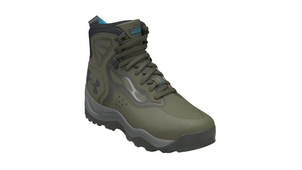 ua men's charged raider mid waterproof