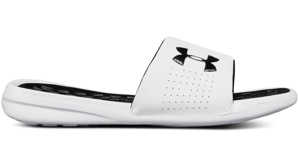 men's ua playmaker fixed strap slides