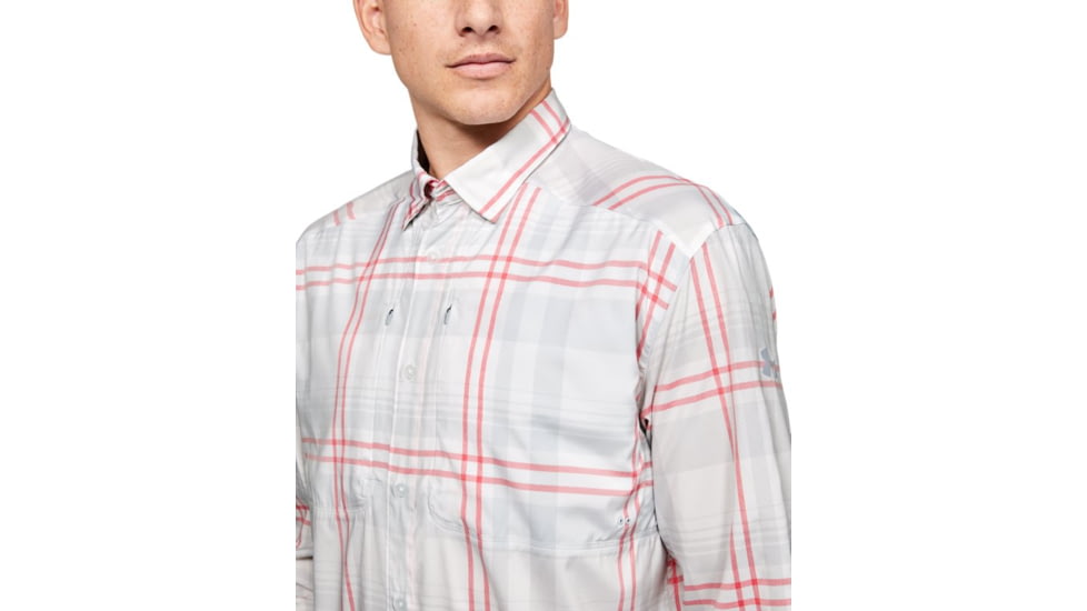 under armour men's plaid shirt