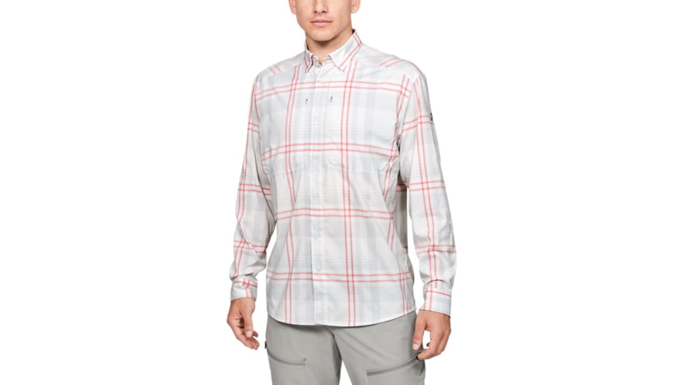 under armour men's plaid shirt