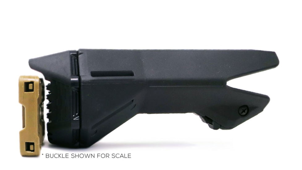 Valiant Dynamics EvolvR Telescoping Combat Stock, Black, Commercial Buffer Tube, E111-00-C-BLK