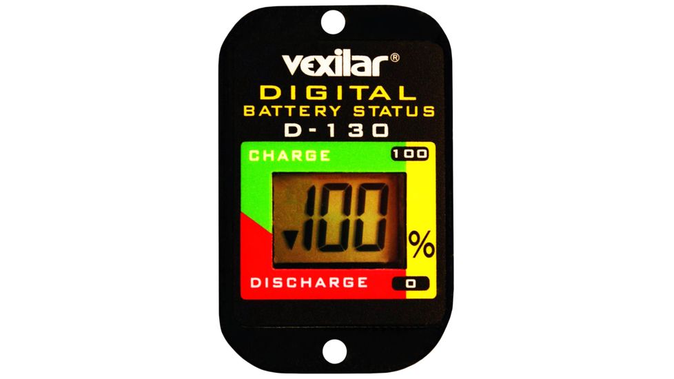 vexilar d 130 digital battery status indicator