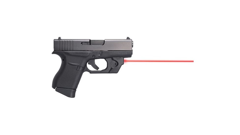 Viridian Weapon Technologies Essential Red Laser Sight for Glock 42/43, Non ECR, Retail Box, Black, NSN N, 912-0014