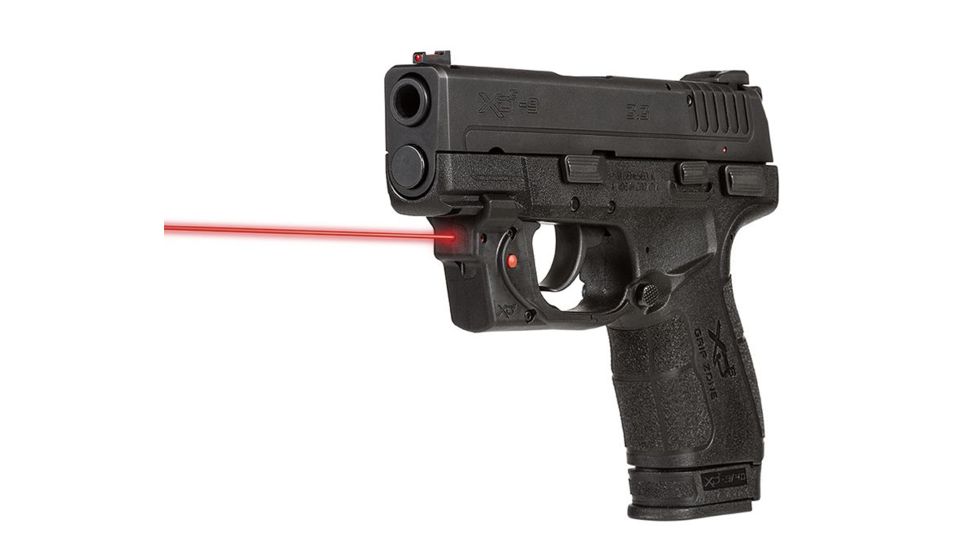 Viridian Weapon Technologies Essential Red Laser Sight, Springfield XDe, Black, 912-0018
