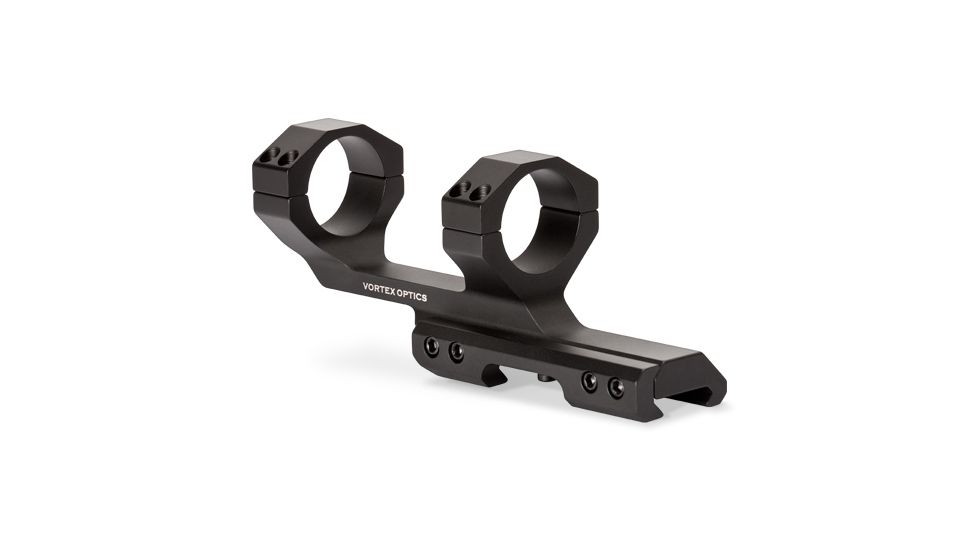 Vortex Sport Cantilever 30mm Rifle Scope Ring Mount, 2in Offset, Matte Aluminum, Black, CM-202
