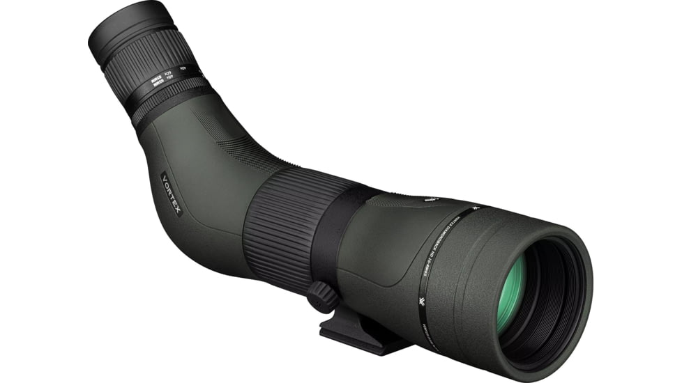 Vortex Diamondback HD Spotting Scope, 16-48x65mm, Angled, Green, 16 x 8.28 x 5.5, DS-65A