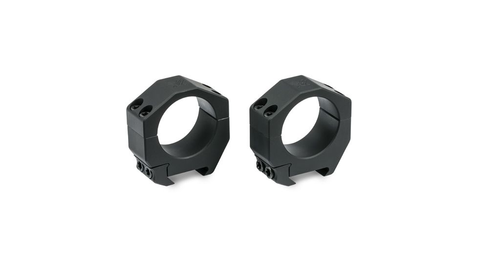 Vortex Precision Matched Rifle Scope Rings, 34 mm Tube, 1.1 in, Black, PMR-34-1.1