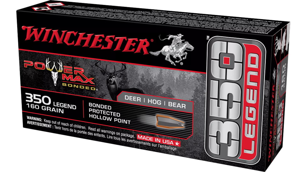 Winchester POWER MAX BONDED .350 Legend 160 grain Bonded Rapid