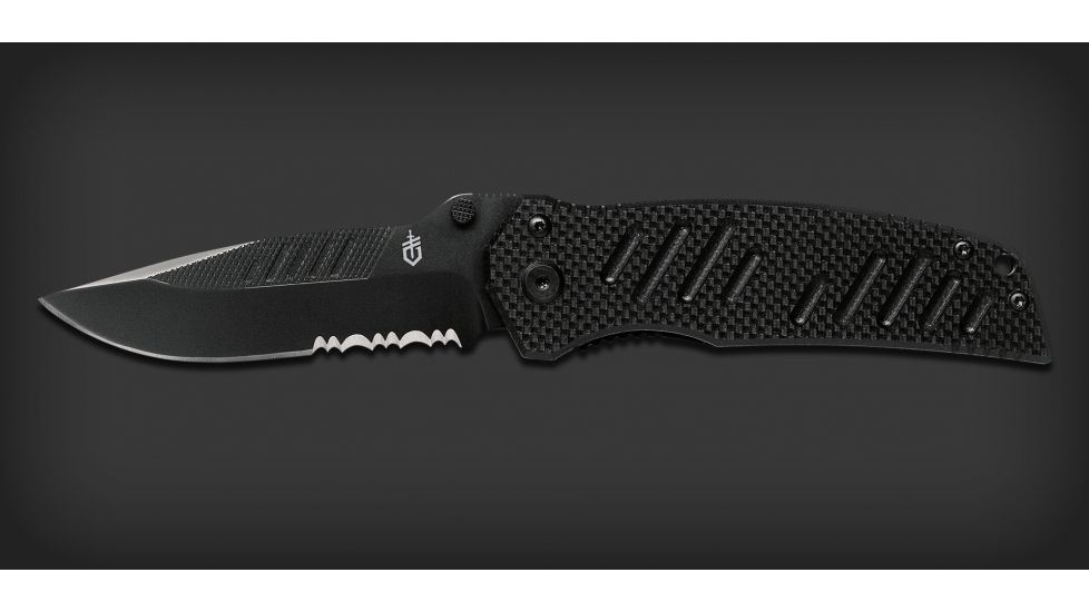 Gerber Swagger Drop Point Serrated Folding Clip Knife Up To 32 Off 5 Star Rating Free 