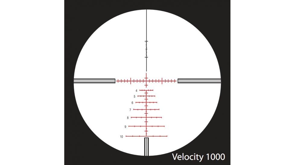 NightForce Velocity 1000 Reticle