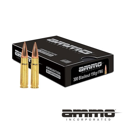 .300 Blackout 150 Gr FMJ, 20 Rounds