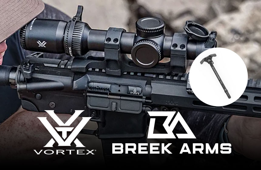 Free Charging Handle w/ Vortex Strike Eagle