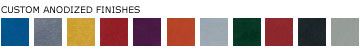 Anodized Custom Colors