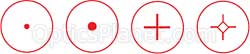 Meade LightBridge Viewfinder Reticles