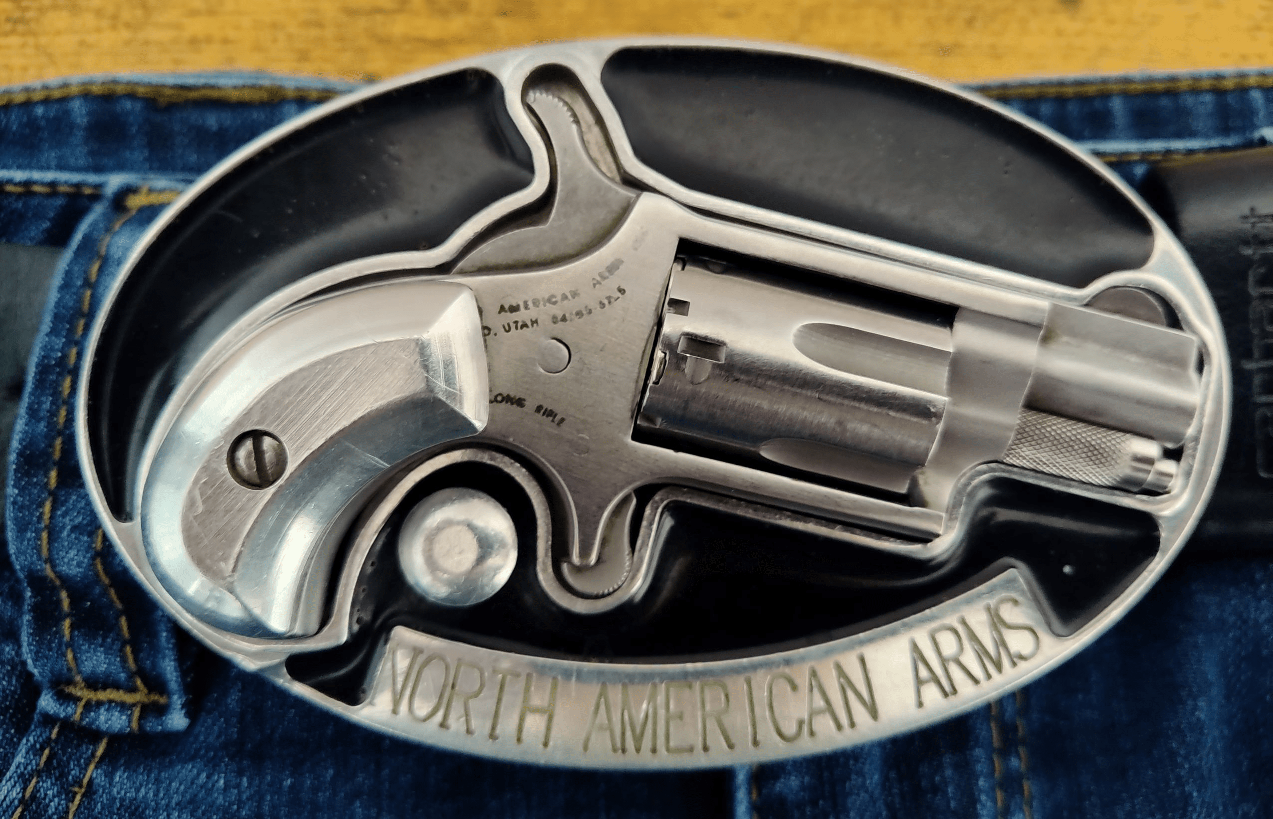 North American Arms 22 Long Rifle Buckle Gun