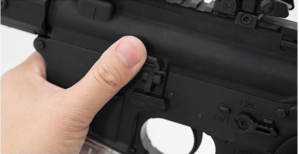 Bolt Release on an AR15