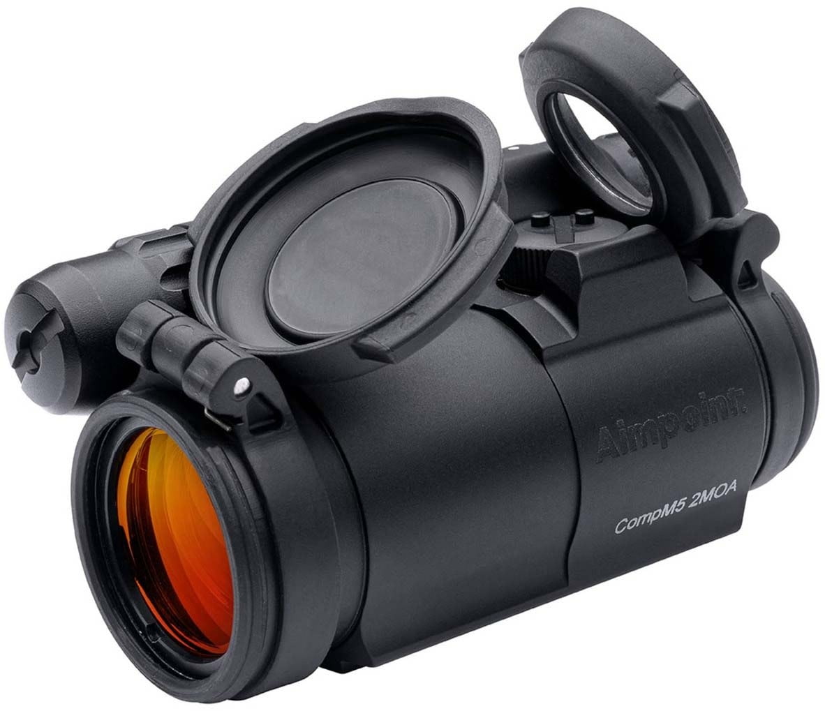 M5 Red Dot Reflex Sight, 2 Moa Dot Reticle, Black, Semi : 200320