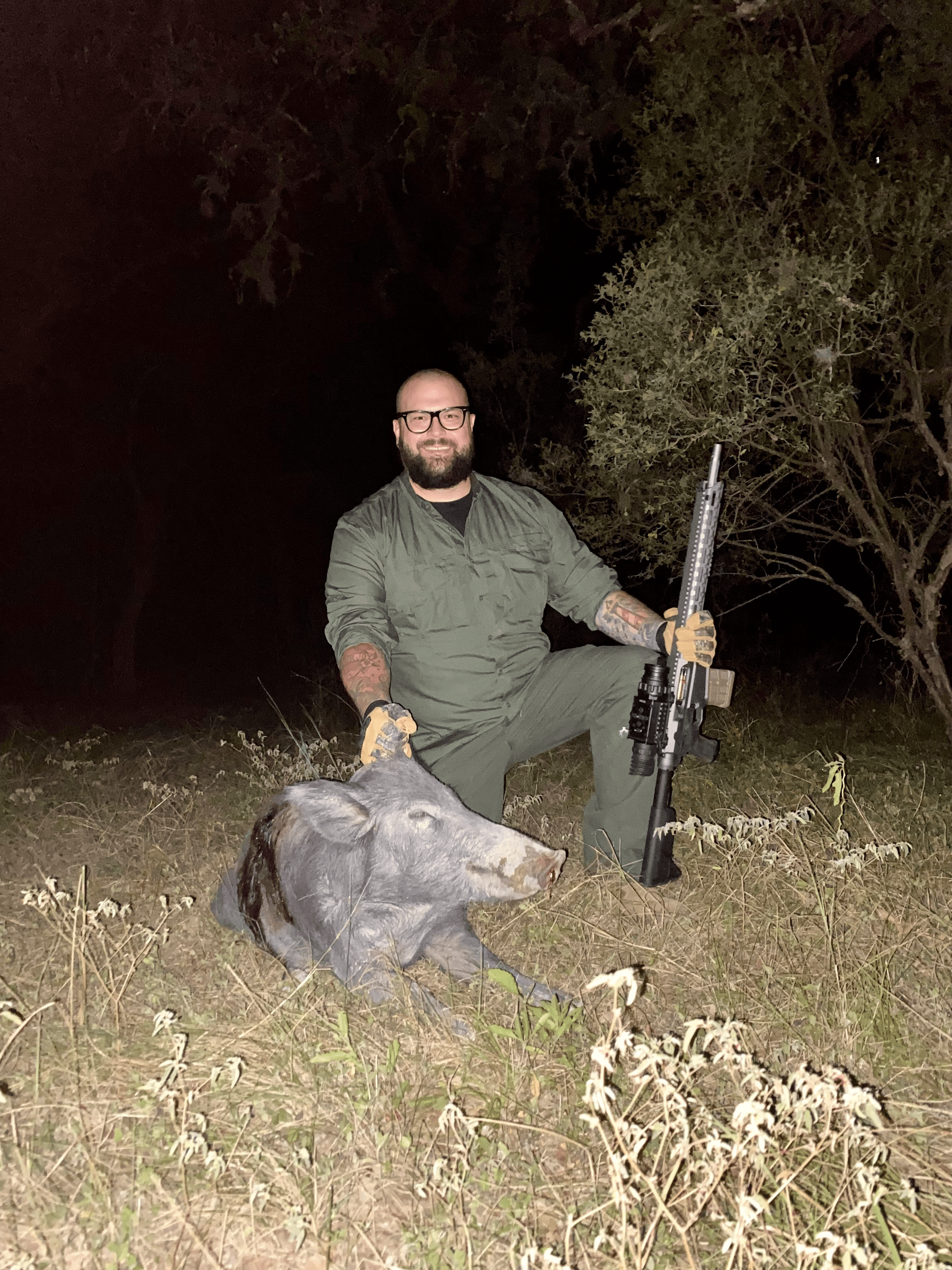 Andrew Nelson: First Hunt, First Hog