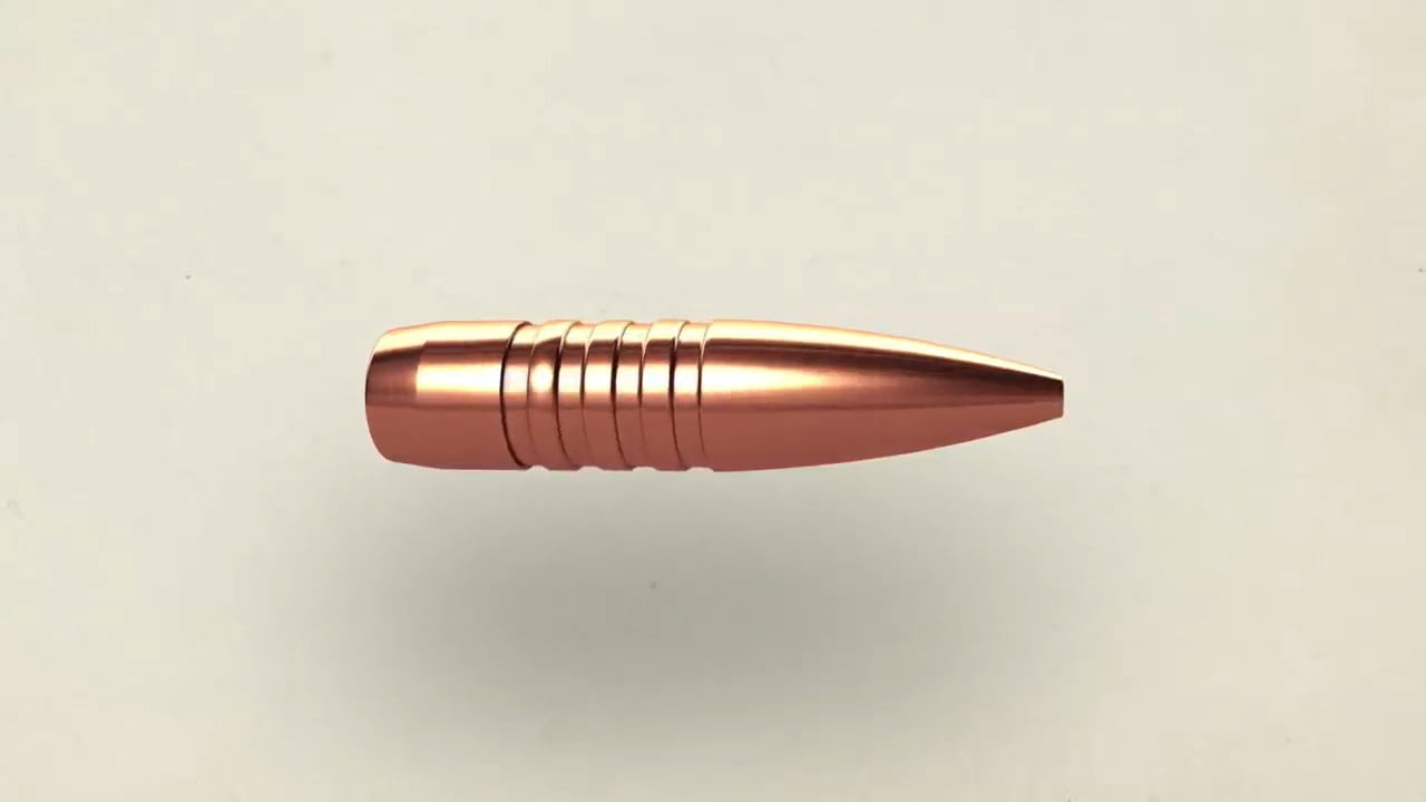 Barnes Triple Shock X Rifle Bullet, .35 Remington, 180 Grain, Flat Base