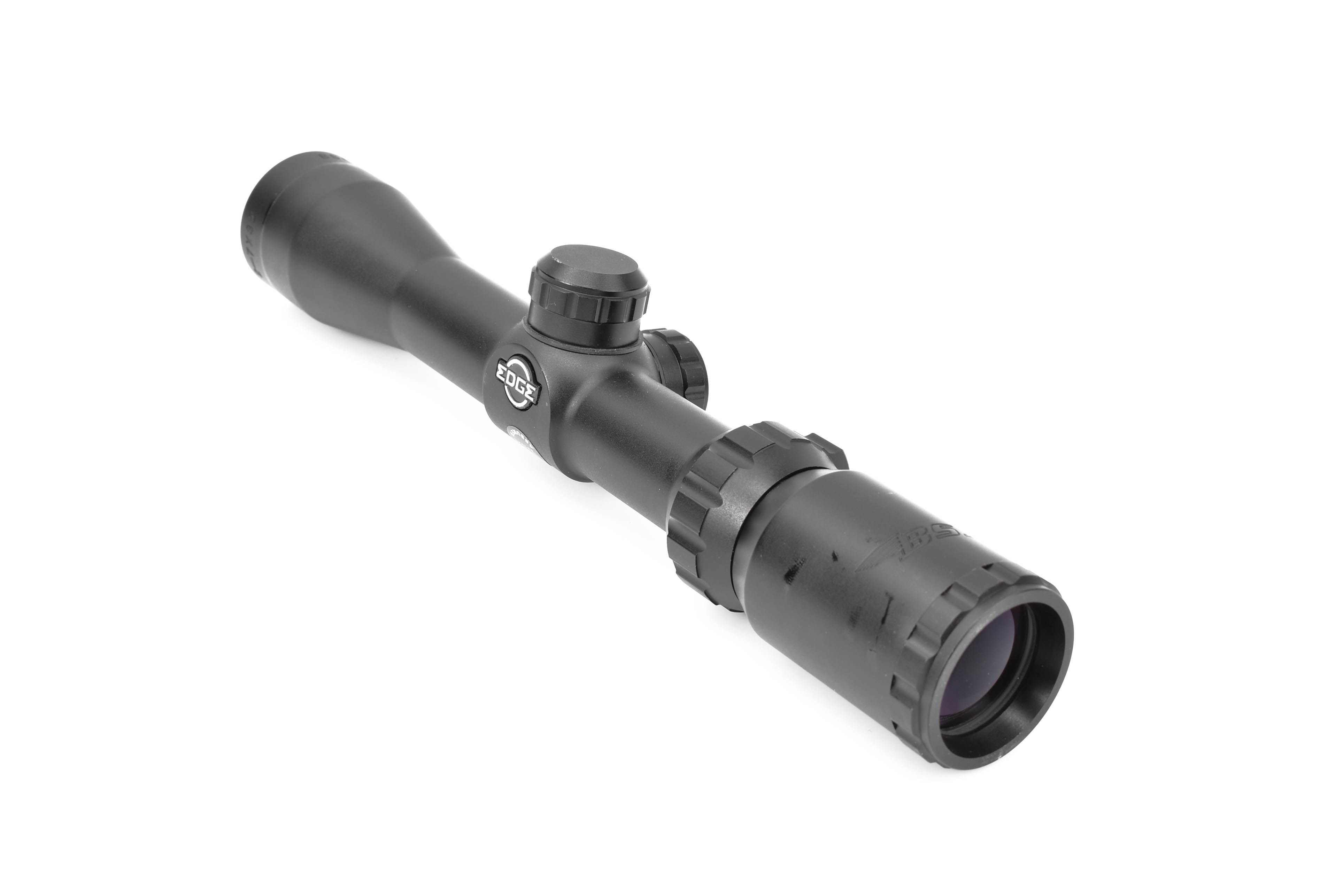 BSA Optics Edge 27x32 Duplex Reticle Pistol Scope, Matte Black