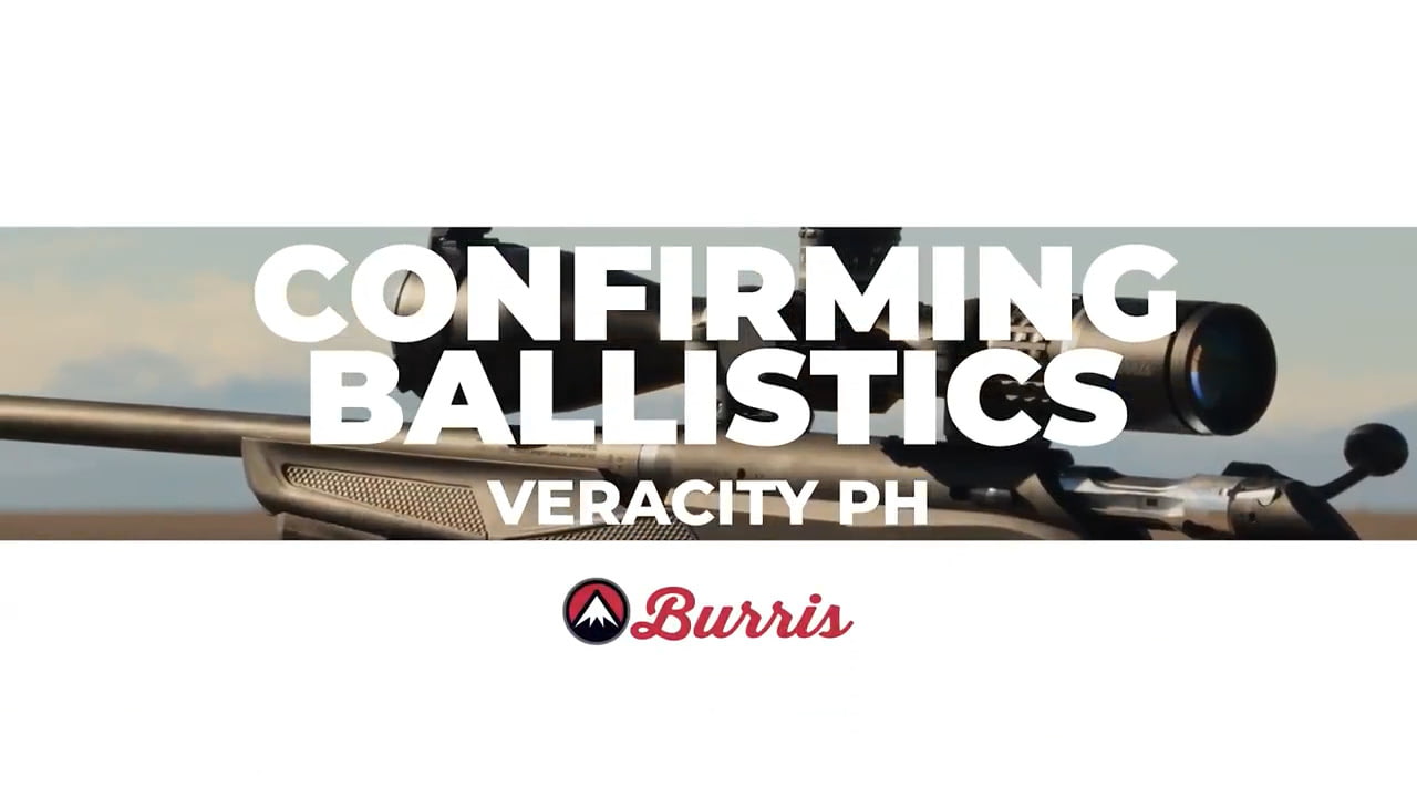 opplanet burris how to confirm your ballistics in the veracity ph video