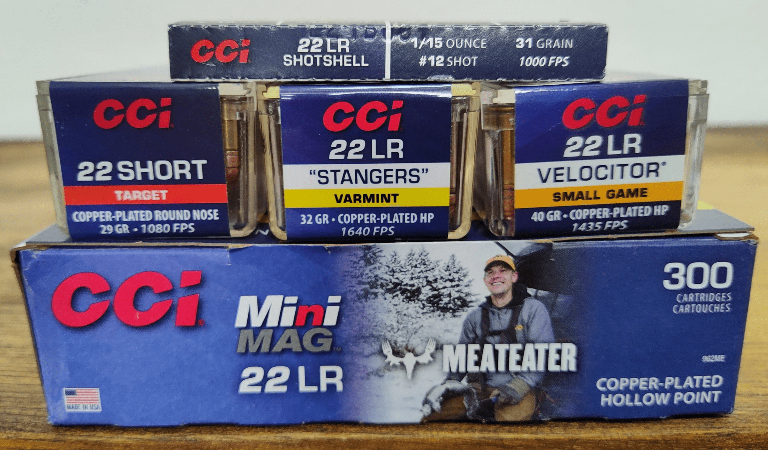 CCI Rimfire Ammo Assortment
