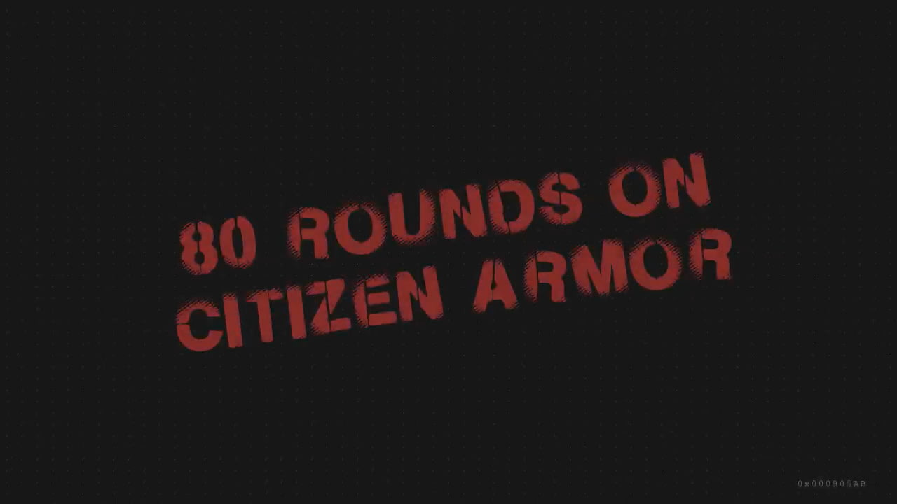 opplanet citizen armor 80 round mag dump video