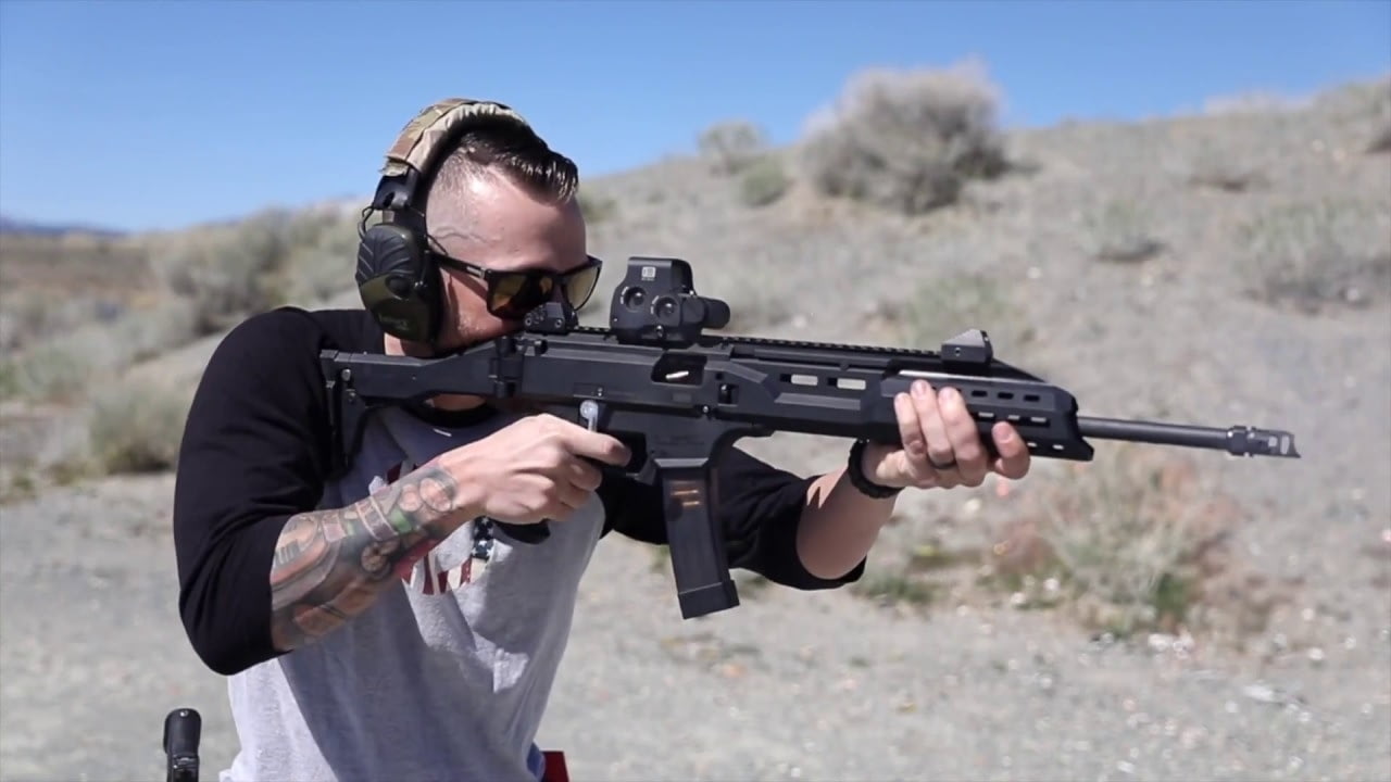 opplanet franklin armory bfsiii for cz scorpion video