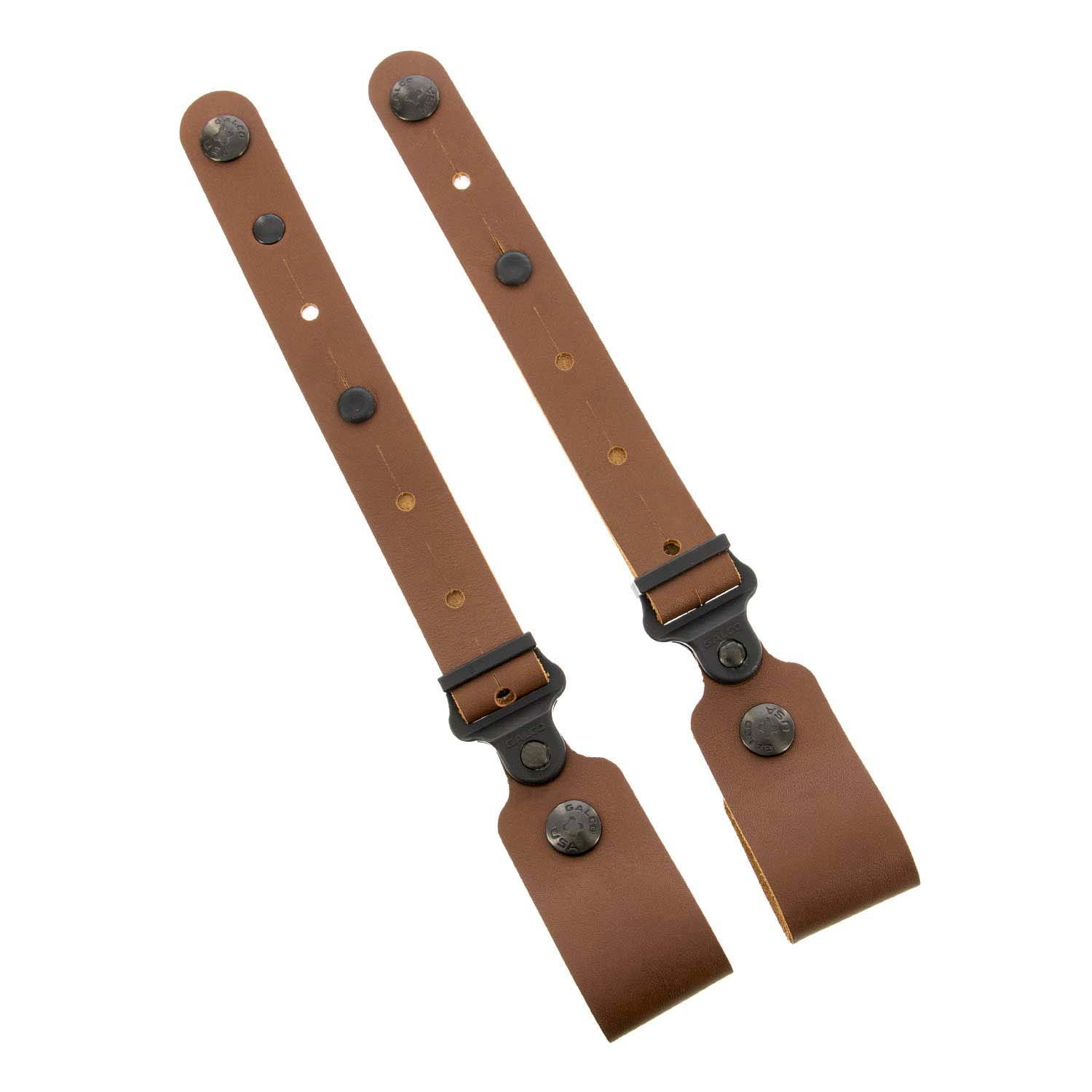 Galco Horizontal Shoulder System Tie Down Set 2.0 Full Grain Leather: MC2TD