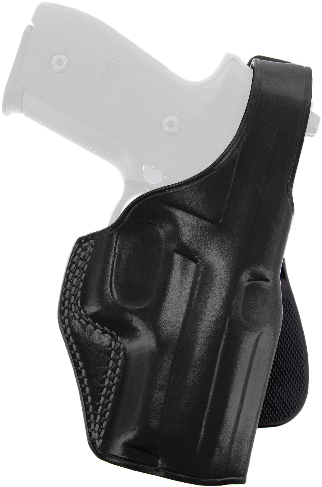 Galco PLE Unlined Paddle Leather Holster Kimber 1911 4in/Colt 1911 4.: PLE267B
