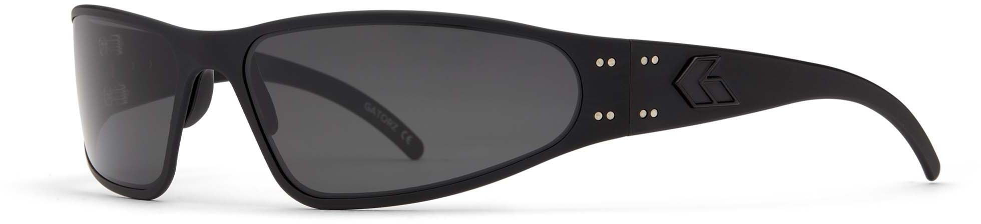 Gatorz Wra Sunglasses- Black Frame Grey Lens WRABLK01MBP