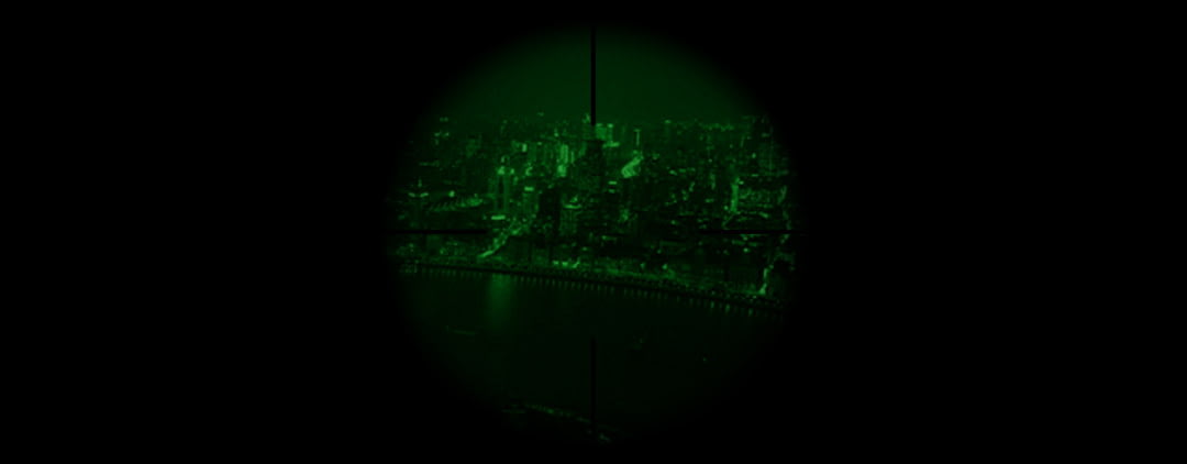 night vision goggles view too dark without good infrared illuminator