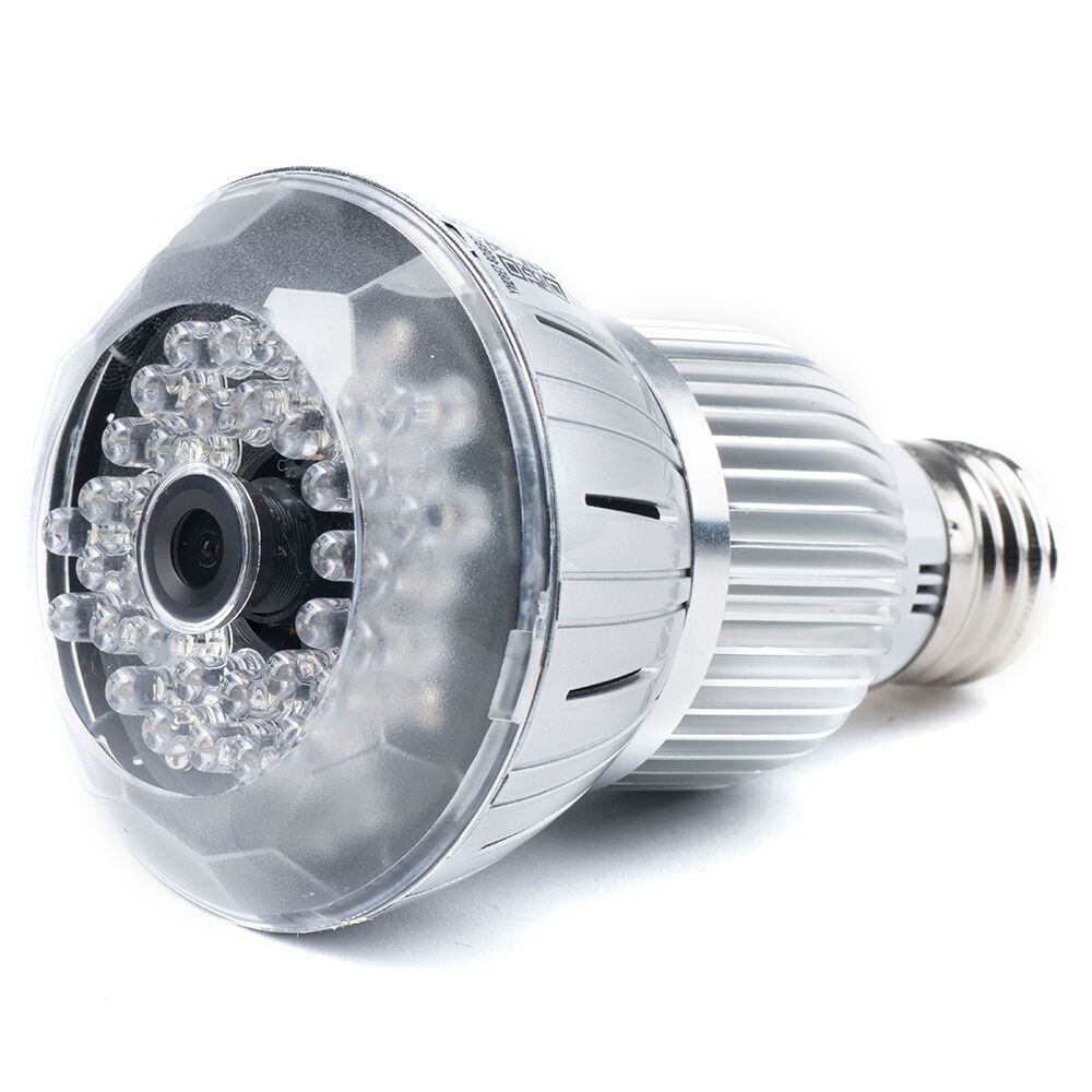 Guard Dog Security Light Bulb Cam, Silver, CM-GDLB1000 Security Cameras