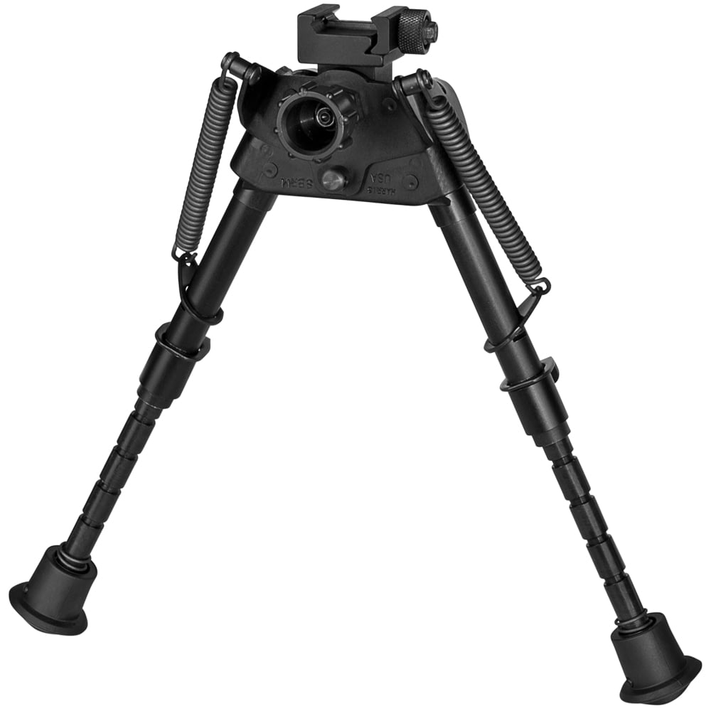 Harris Engineering Notch Picatinny Sporting BiPod with Hinged Base, 6-9 : S-BRMP