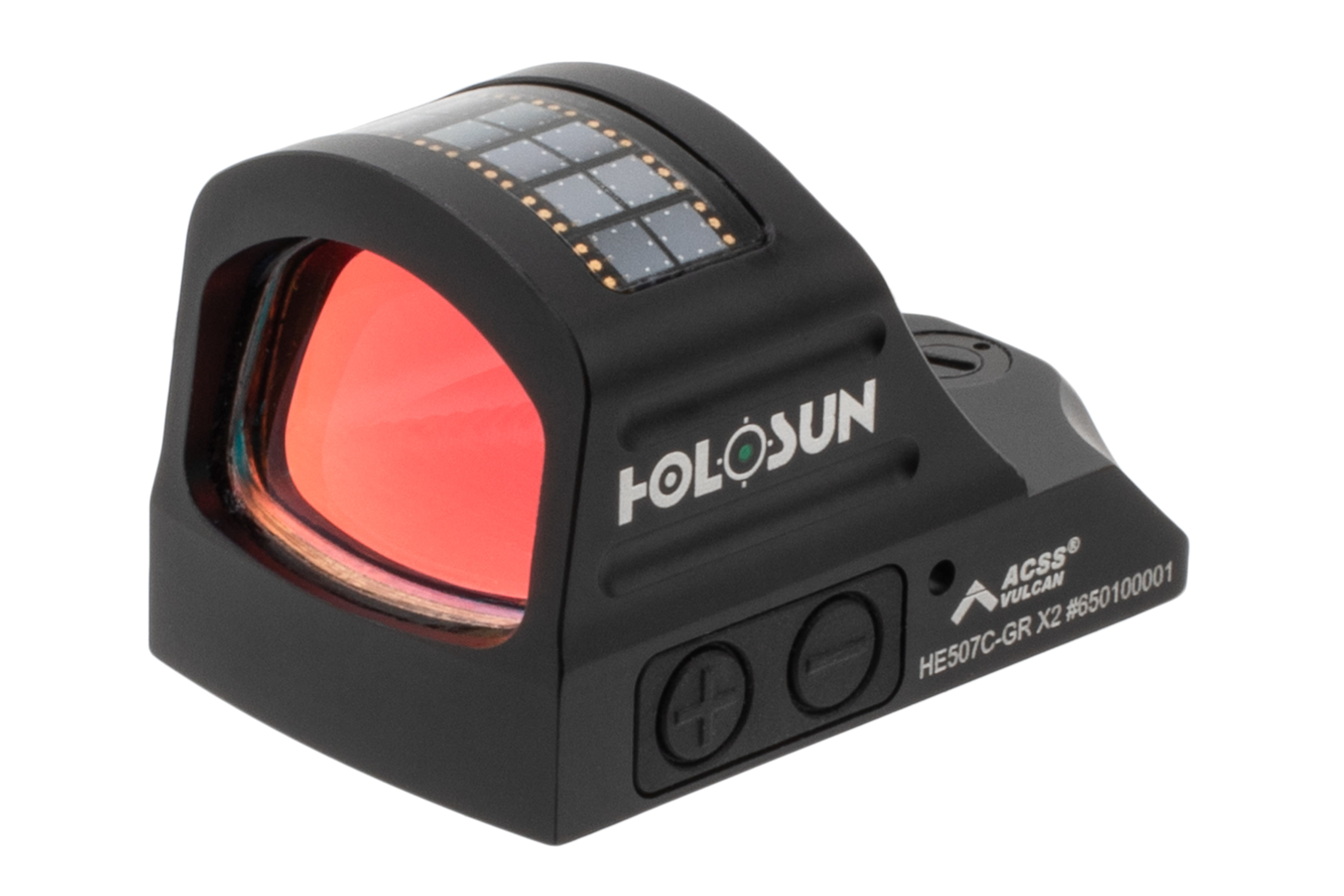 Holosun HE507C-GR-X2 Green Dot Reflex Sight, ACSS Vulcan : HS507C-GR-X2-ACSS