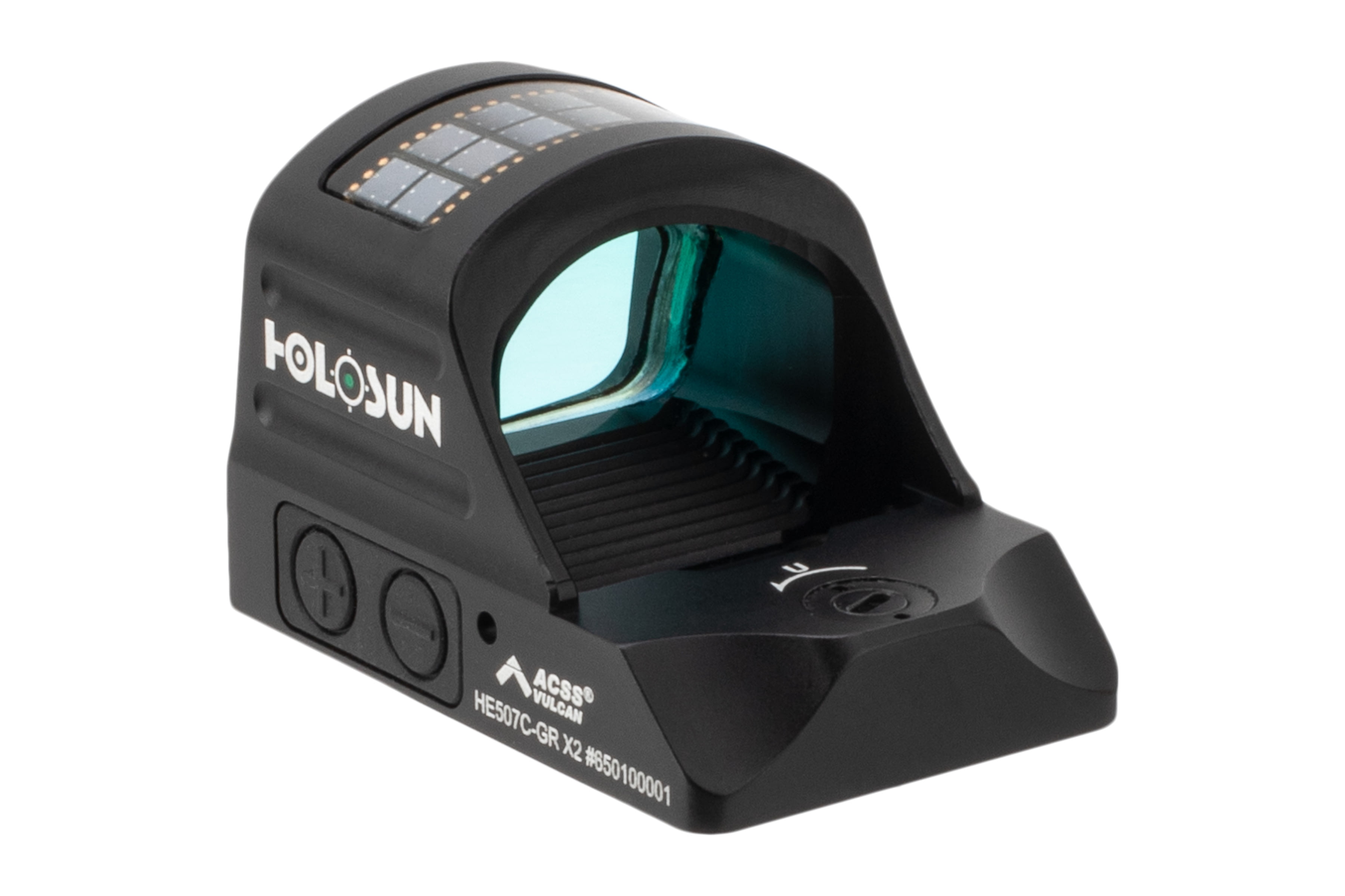 Holosun HE507C-GR-X2 Green Dot Reflex Sight, ACSS Vulcan : HS507C-GR-X2-ACSS