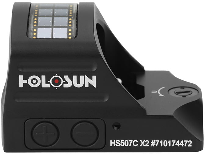 Holosun HS507C-X2 Reflex Red Dot Sight, 2 MOA Dot & 32MOA Circle ...