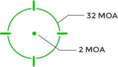 Holosun MOS Charging Sight Green Dot Reticle