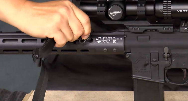 Installing a Rifle Sling on an AR15