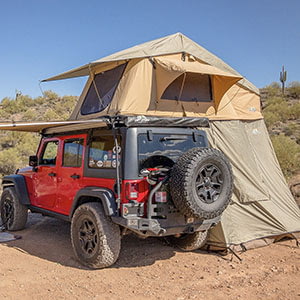Rooftop tents for car camping